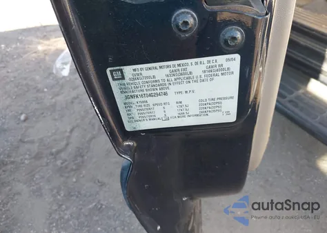 2004 Chevrolet Suburban 1500 Lt z USA, uszkodzony, nr VIN 3GNFK16T04G294746